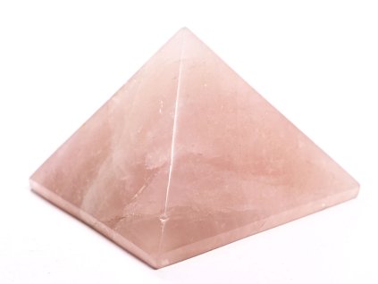 Piramida z różowego kamienia 87x85 mm 493 g Najwyższa jakość #B64