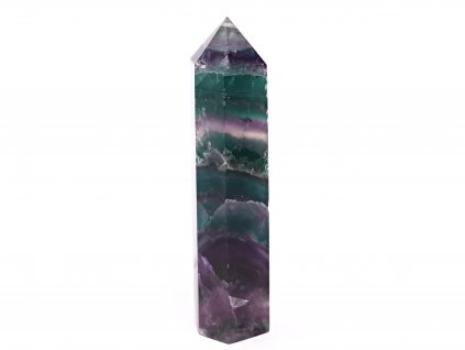 Obelisk Fluorit špice 138 g - 10,6 cm #B280