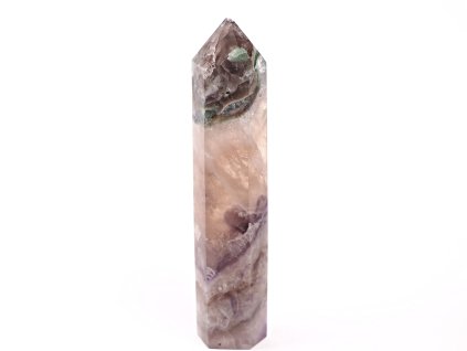 Obelisk fluorytowy szpic 159 g - 11,9 cm #B282