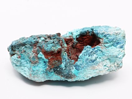 Chryzokol surový kámen 1.217 g přírodní - Peru #B356