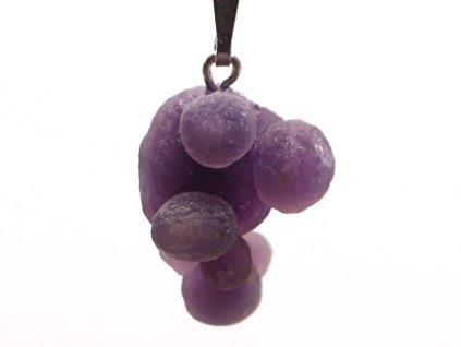 Přívěsek Achát hroznový 2.5 g - 20x14 mm - grape agate #P21