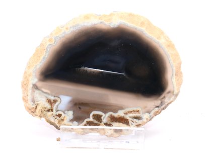 Achátový plát velikost 8 cm + stojánek #1748 - Top kvalita