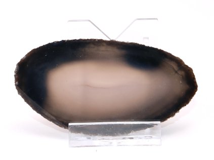 Achátový plát velikost 9 cm + stojánek #1757 - Top kvalita