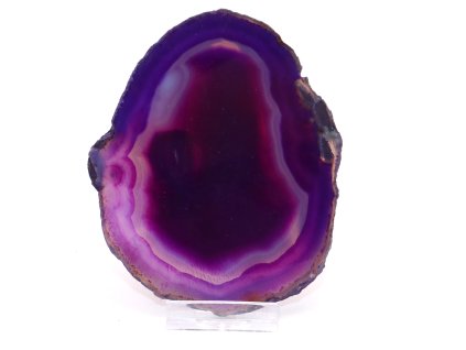 Achátový plát velikost 11 cm + stojánek #1880 -  Top kvalita