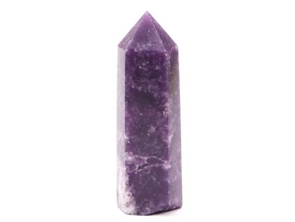 Obelisk Lepidolit szpice 84 g - 8 cm #C103