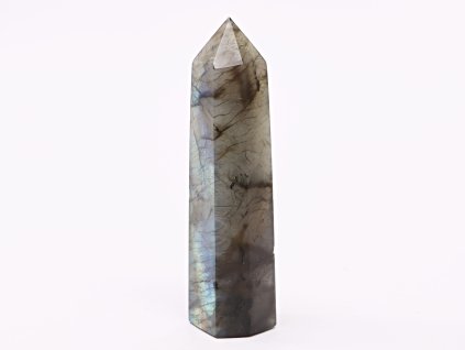 Obelisk labradoryt szpica 72 g - 8,5 cm #C138