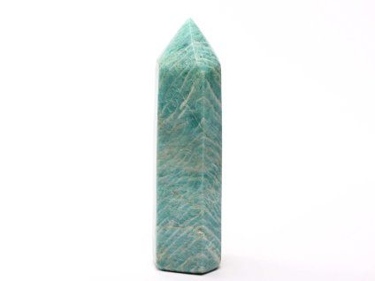 Obelisk Amazonit – iglica 405g - 14,8 cm #C233