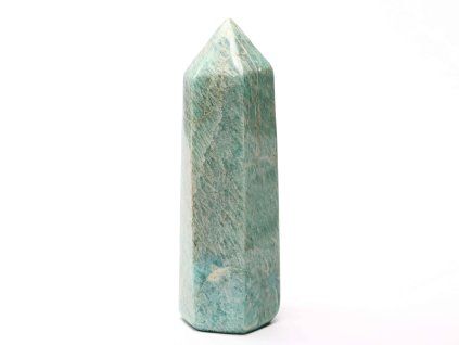 Obelisk Amazonit – iglica 494g - 14,5 cm #C238