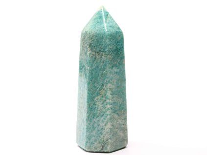 Obelisk Amazonit – iglica 543g - 15 cm #C239