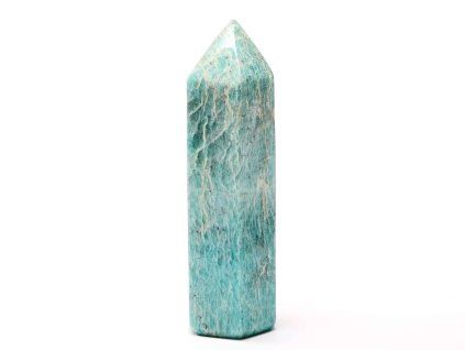 Obelisk Amazonit – iglica 352g - 13,3 cm #C240