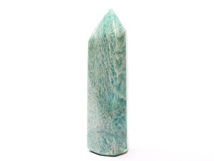 Obelisk Amazonit – iglica 400g - 14,1 cm #C242