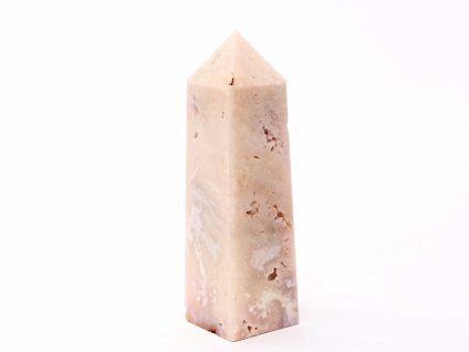Obelisk różowy ametyst - wieża 161 g - 10,1 cm #C311