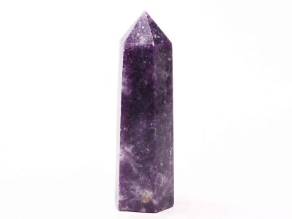 Obelisk Lepidolit szpic 103 g - 8,7 cm #C353