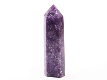 Obelisk Lepidolit špice 96 g - 8,9 cm #C360