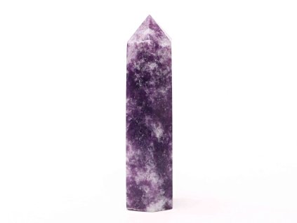 Obelisk Lepidolit špice 91 g - 8,8 cm #C373