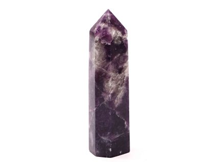 Obelisk Lepidolit szpic 95 g - 9,2 cm #C377