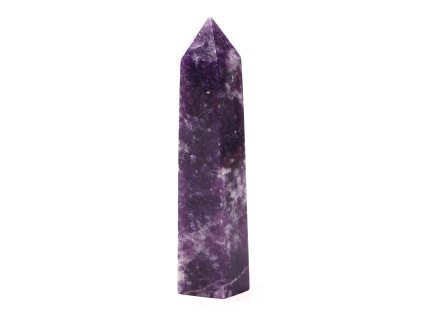 Obelisk Lepidolit špice 84 g - 9 cm #C378