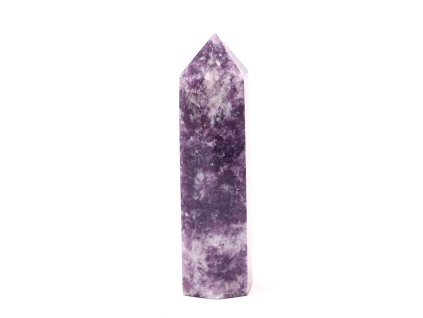 Obelisk Lepidolit špice 97 g - 8,8 cm #C396