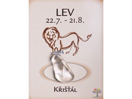Kámen podle znamení - LEV + sleva 5% po registraci na většinu zboží + dárek k objednávce