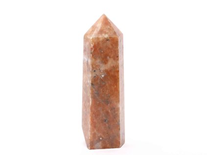 Obelisk Sluneční kámen špice 120 g - 9,1 cm #D34