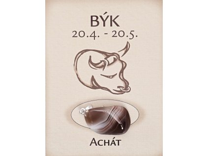 Kámen podle znamení - BÝK + sleva 5% po registraci na většinu zboží + dárek k objednávce