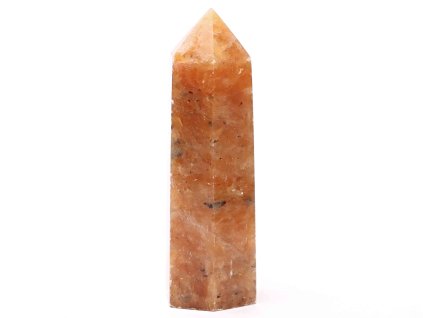 Obelisk Sluneční kámen špice 106 g - 8,8 cm #D45