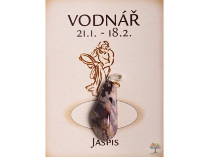 Kámen podle znamení - VODNÁŘ + sleva 5% po registraci na většinu zboží + dárek k objednávce