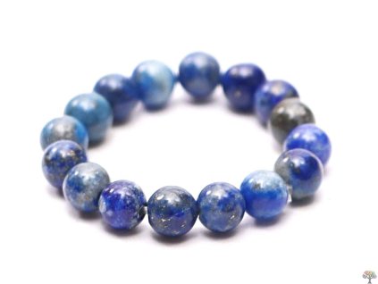 Pierścionek lapis lazuli - kulki 4 mm #22 - z naturalnych kamieni
