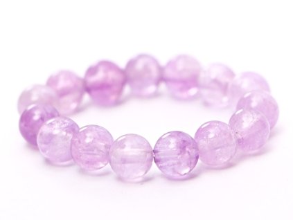 Prsten Ametyst Lavender 4 mm kuličky #56 z přírodních kamenů