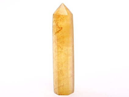 Obelisk Fluorit žlutý špice 98 g - 10 cm #C432