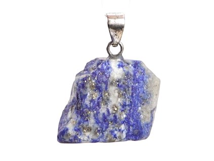 Wisiorek z kamienia Lapis Lazuli surowy kamień #182