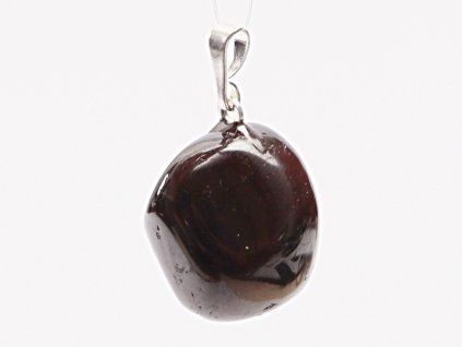 Stone pendant Garnet size M #187
