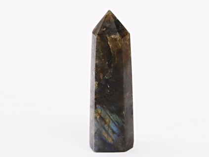 Obelisk Labradorit špice 75 g - 8,1 cm #D158