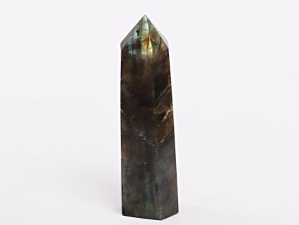 Obelisk Labradorit špice 73 g - 8,1 cm #D174