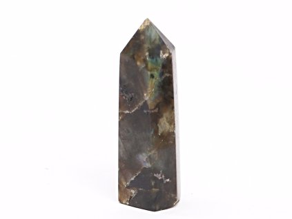 Obelisk labradorytowy szpiczasty 56 g - 7 cm #D182