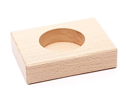 Drewniana podstawka - stojak pod kulę 80x60x20 mm #651