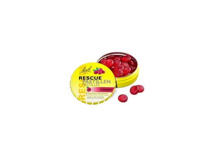 rescue pastilky brusinka