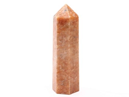Obelisk Sluneční kámen špice 117 g - 9,4 cm #D213