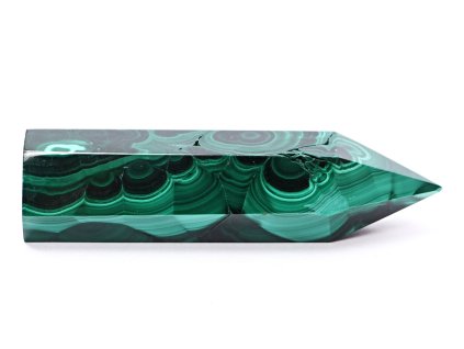 Obelisk Malachit špice 95 g - 85 mm #C591