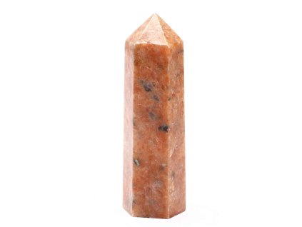 Obelisk Kamień słoneczny szpiczasty 94 g - 7,6 cm #D220