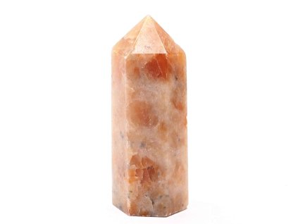 Obelisk Kamień słoneczny szpic 76 g - 6,9 cm #D228