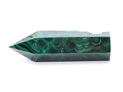 Obelisk malachitowy szpiczasty 127 g - 88 mm #D246