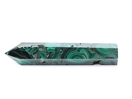 Obelisk Malachit špice 114 g - 111 mm #D248