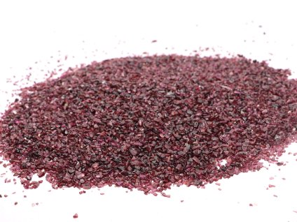 Kamień tromlowany Granat kruszony XXXS rozmiar 1 - 5 mm Afryka #693