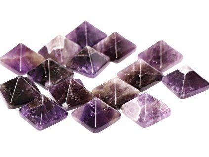 Ametyst pyramida 20 × 20 × 12 mm #ZM15