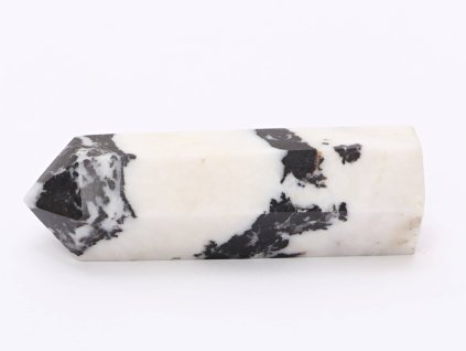 Obelisk Jaspis zebra 101 g špice - 8,4 cm #D391