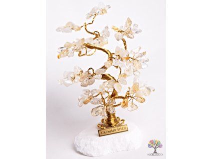 Citrine lucky tree 18 cm - B2 - #70