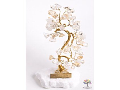 Citrine lucky tree 13 cm - B0 - #77