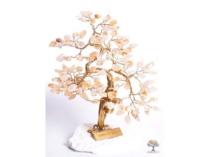 Citrine lucky tree 25 cm - B3 - #81