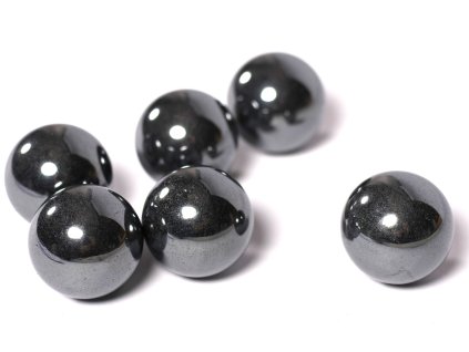 Hematit koule 2 cm leštěná #ZM205 syntetický nemagnetizovaný